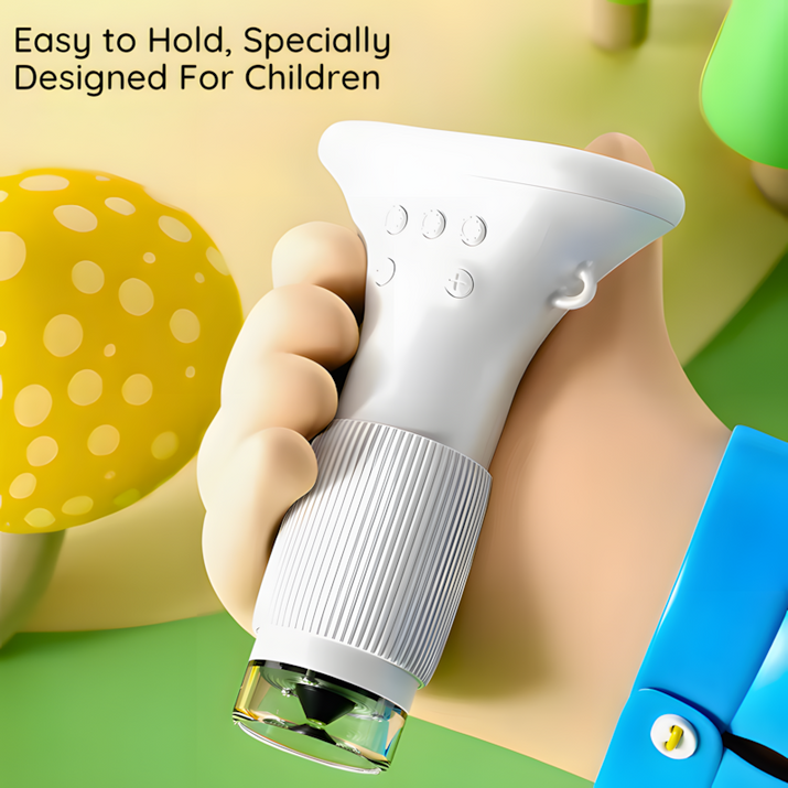 Digital Pocket Science Discovery Microscope for Kids
