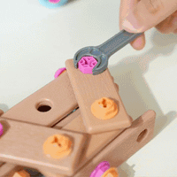 Engaging DIY Nut & Bolt Puzzle Toy for Kids
