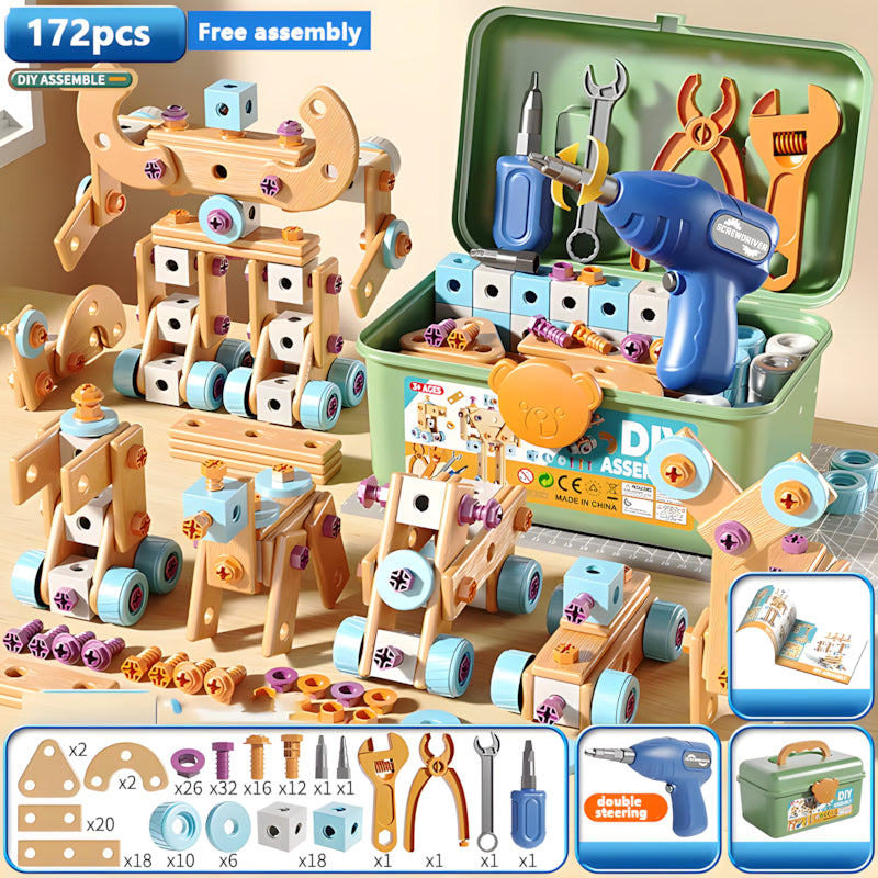 Engaging DIY Nut & Bolt Puzzle Toy for Kids