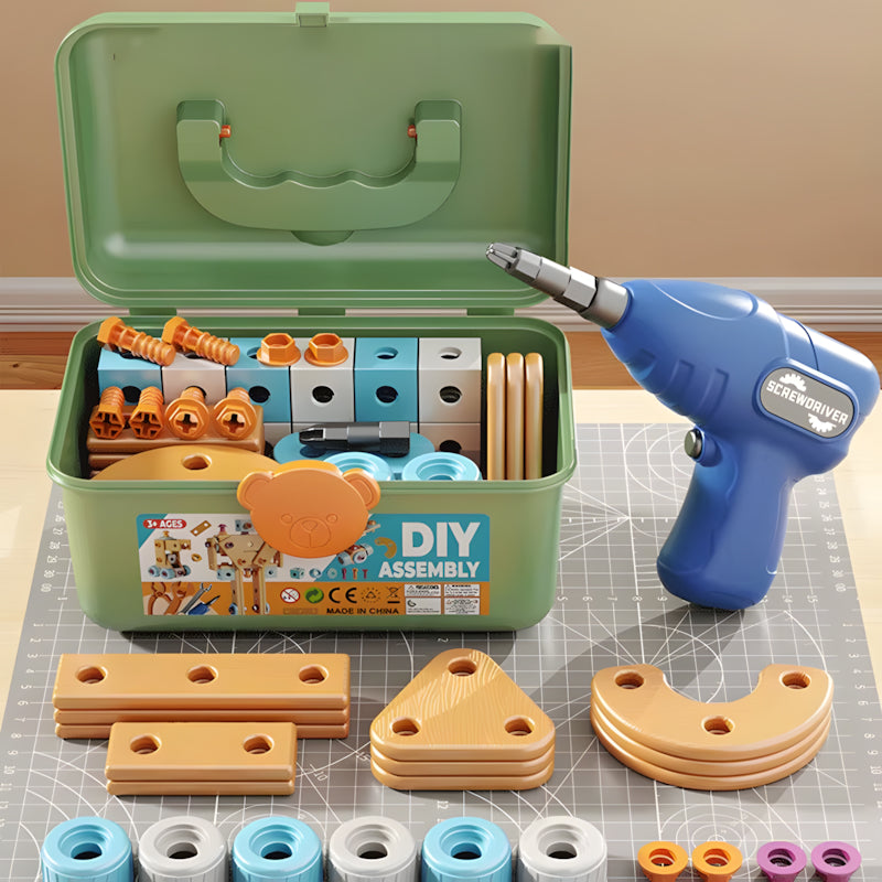 Engaging DIY Nut & Bolt Puzzle Toy for Kids