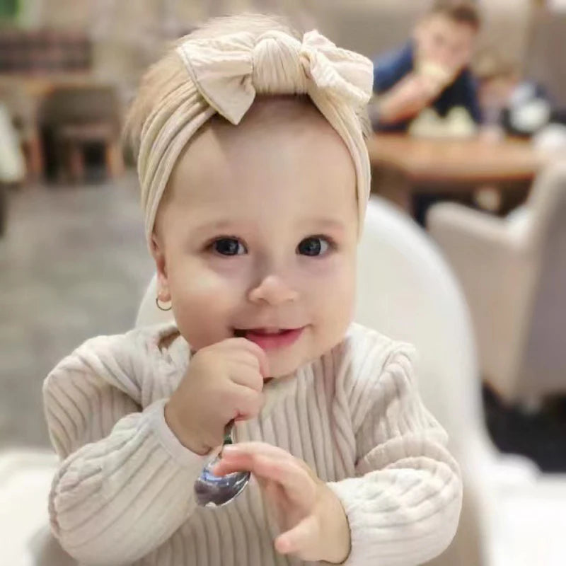 Baby Bow Headband Set
