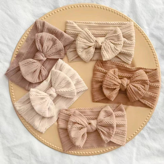Baby Bow Headband Set