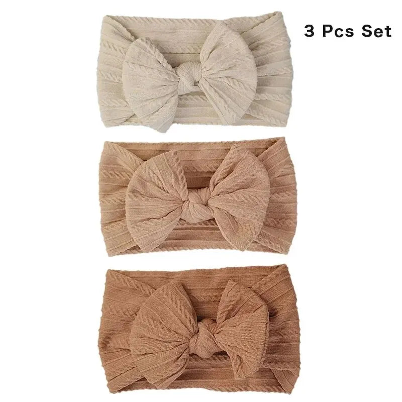 Baby Bow Headband Set
