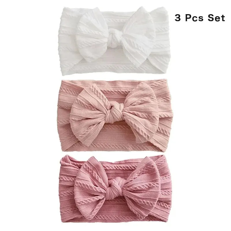 Baby Bow Headband Set