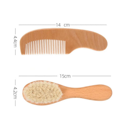 Baby Wooden Brush Set